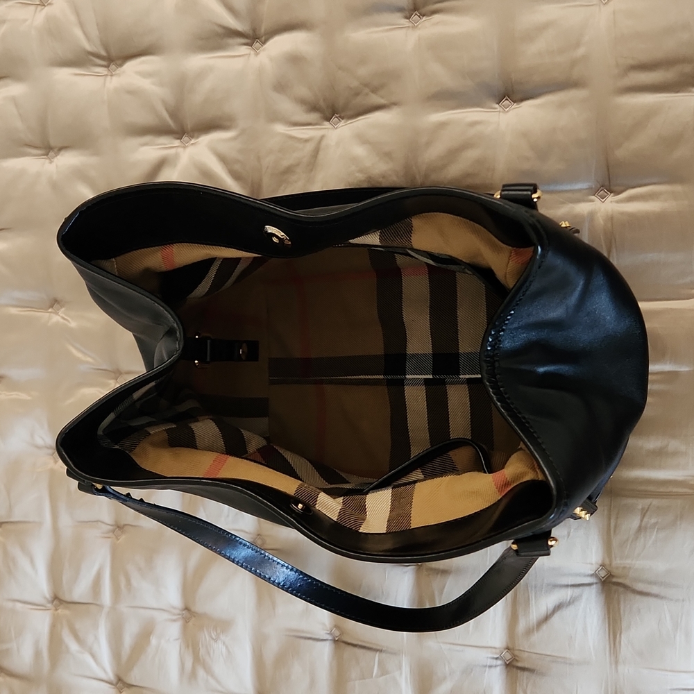 Burberry Leather Bridle Studs Small Canterbury Tote - Picture 9 of 16